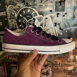 Converse Unisex Purple Sneakers